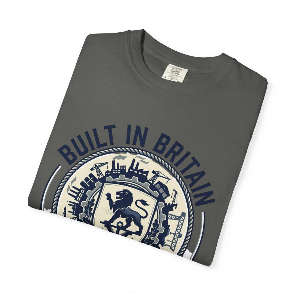 Built in Britain T‑Shirt — Vintage British Crest Tee (Est. 1902)