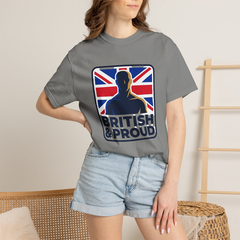 British & Proud T-Shirt — Union Jack Patriotic Tee