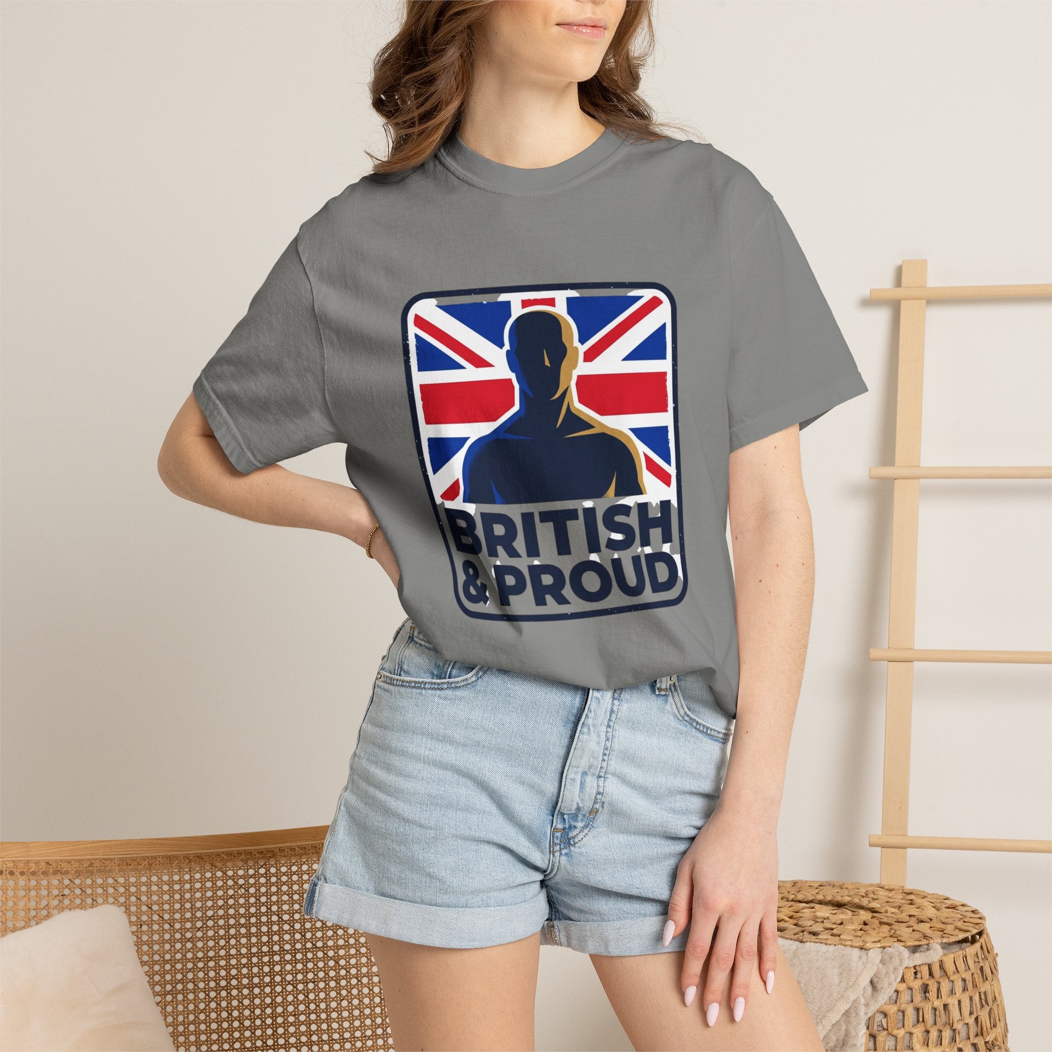 British & Proud T-Shirt — Union Jack Patriotic Tee
