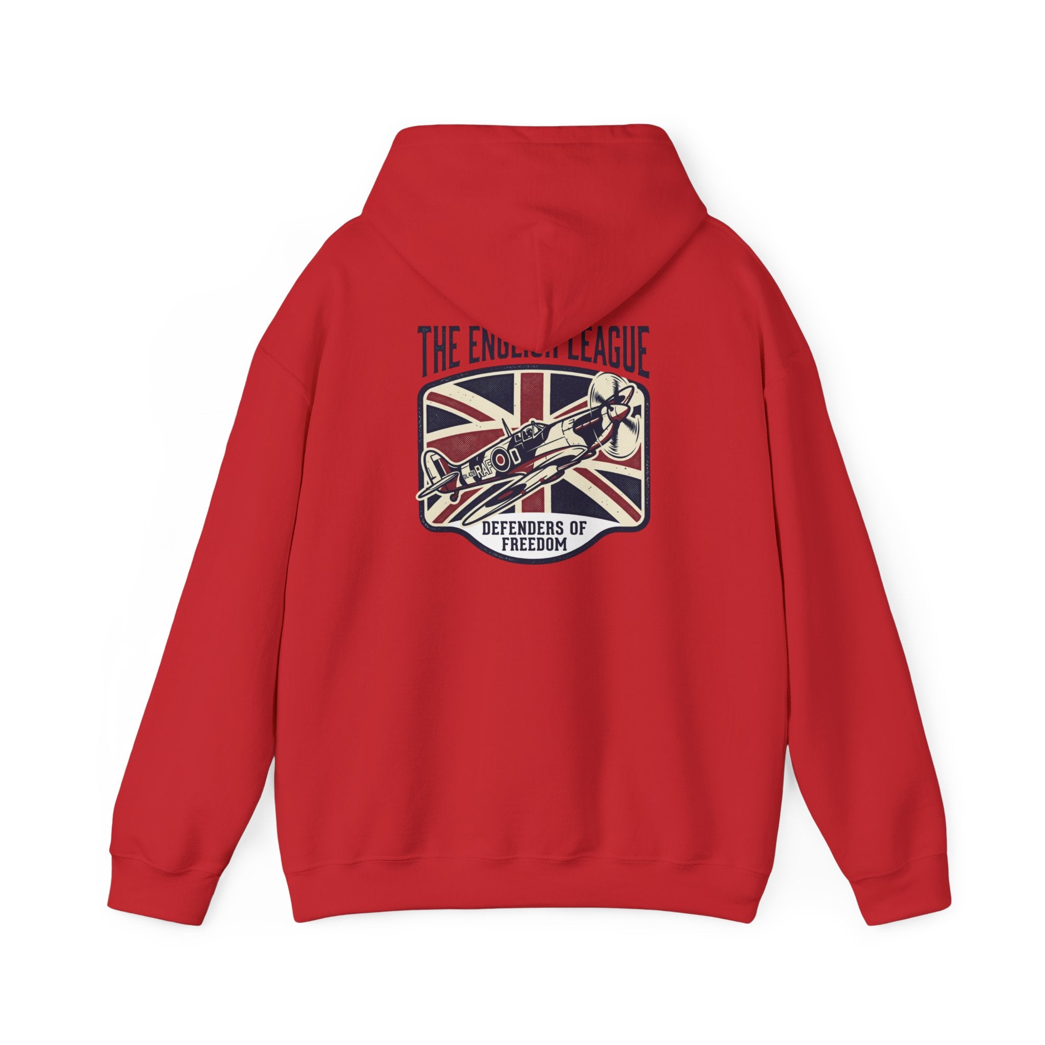 British Patriotic Military Hoodie — Union Jack Inspired Sweatshirt