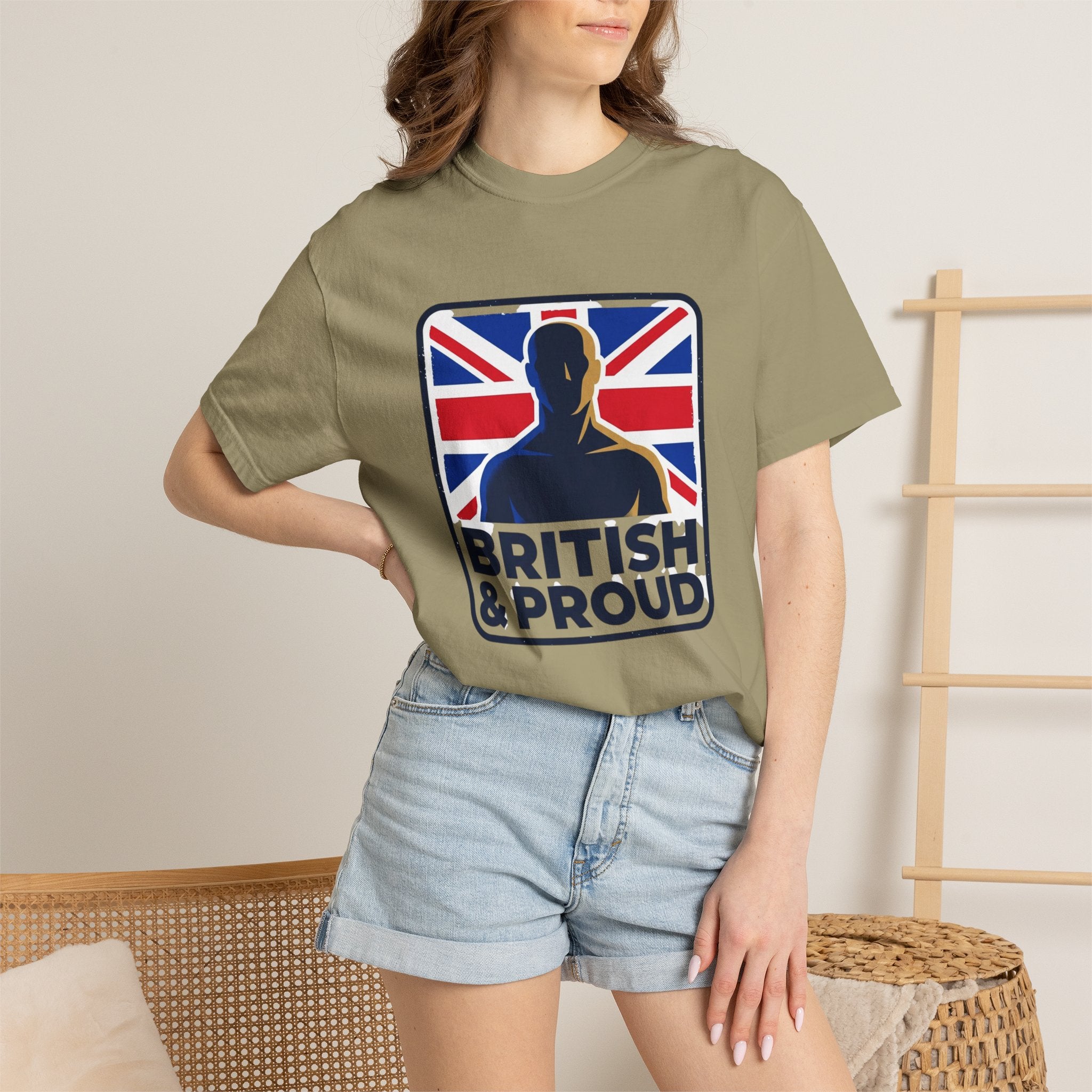 British & Proud T-Shirt — Union Jack Patriotic Tee