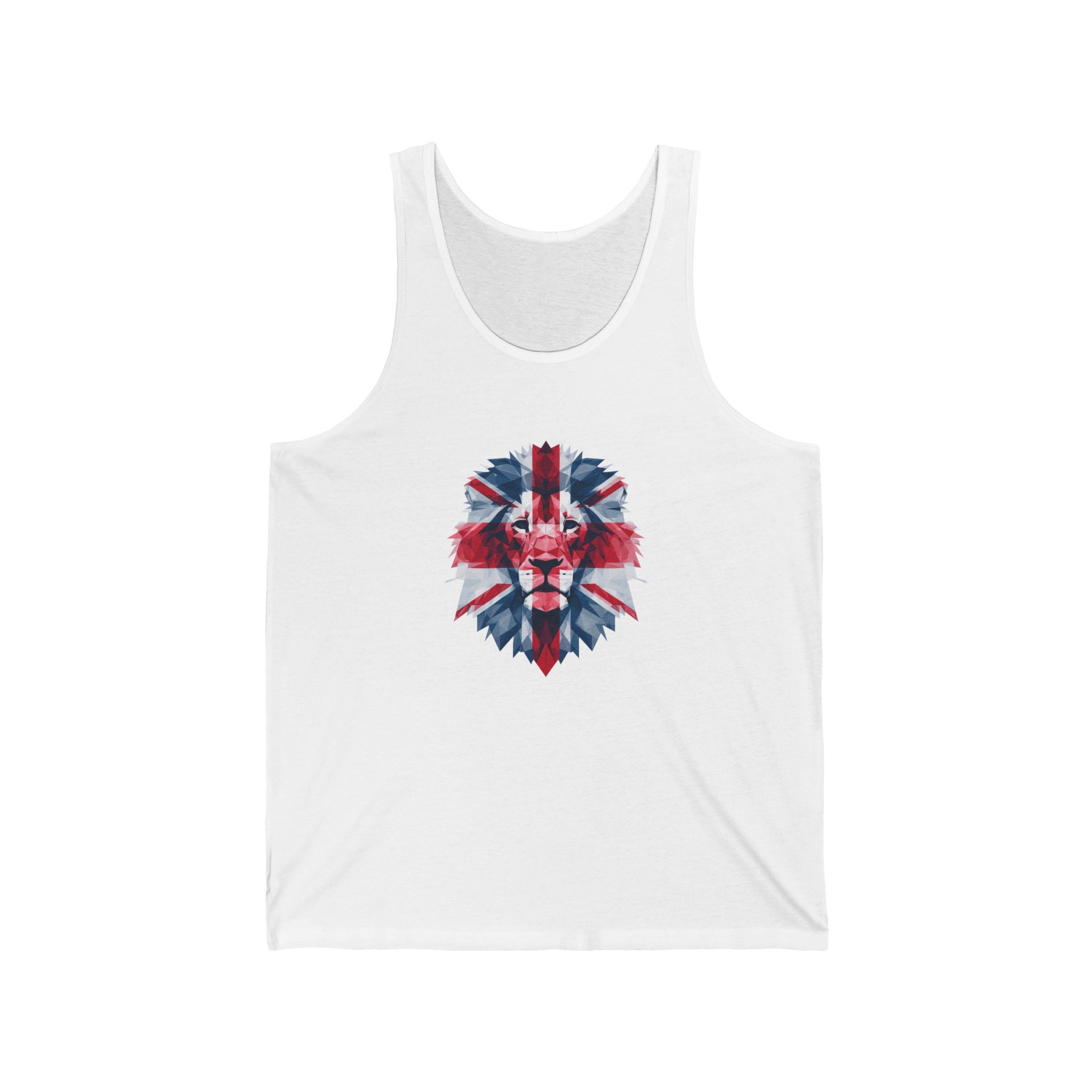 Union Jack Lion Tank Top — British Flag Lion Graphic Tank