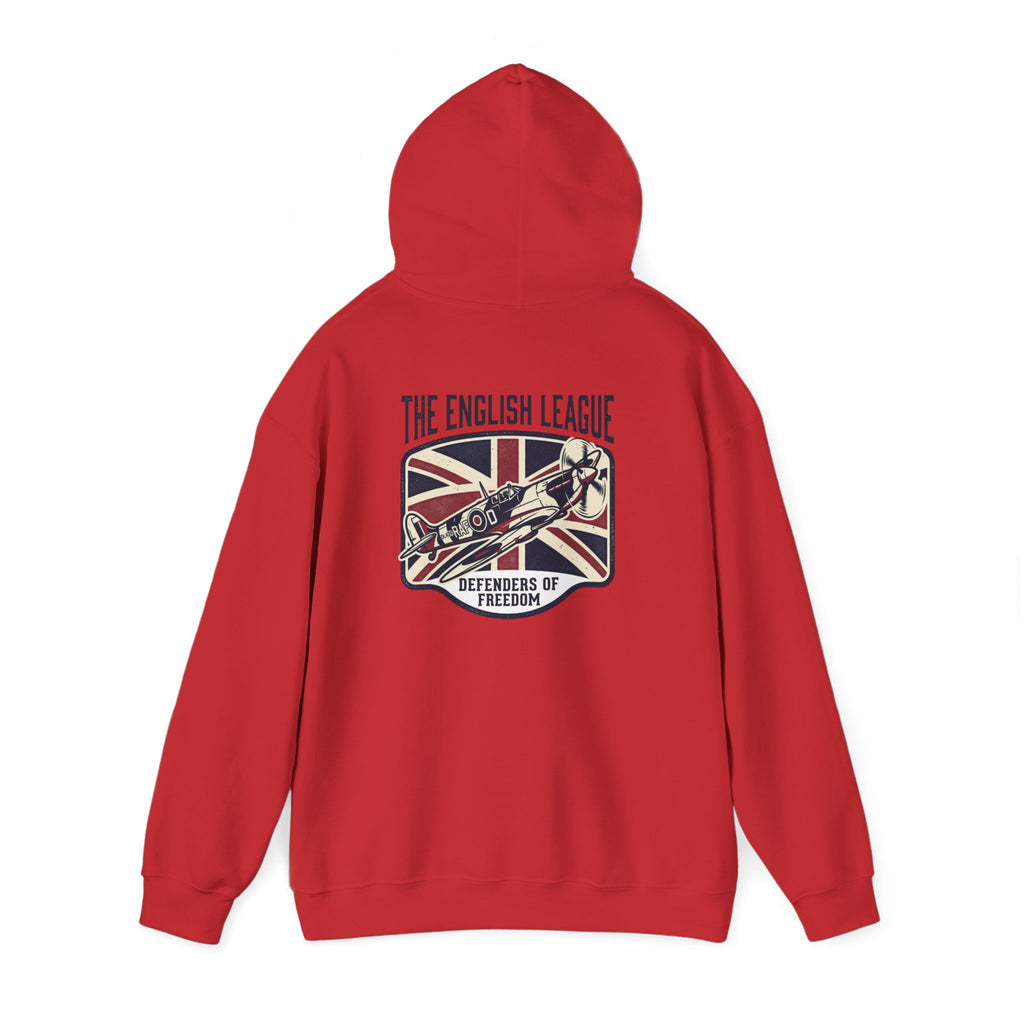 British Patriotic Military Hoodie — Union Jack Inspired Sweatshirt
