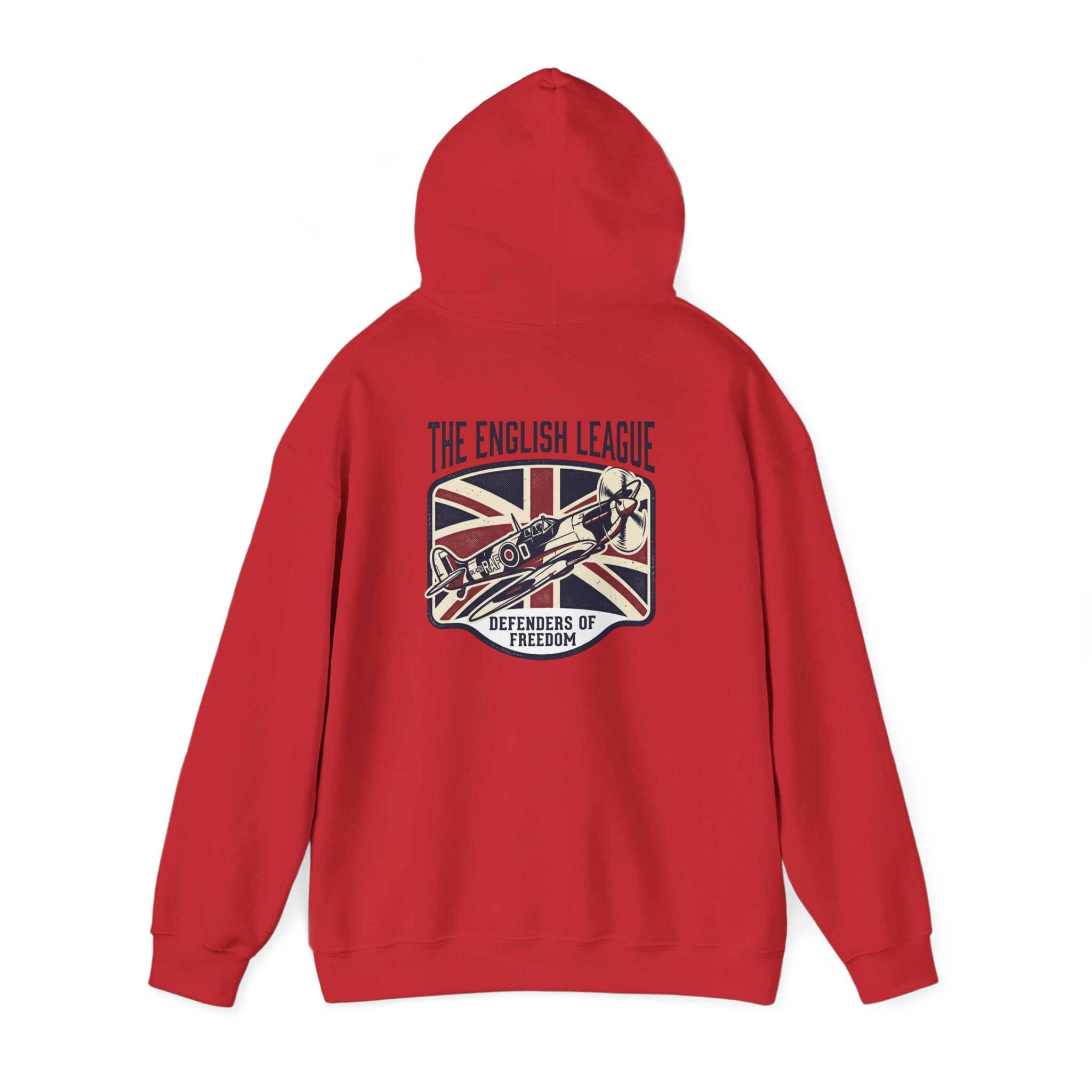 British Patriotic Military Hoodie — Union Jack Inspired Sweatshirt