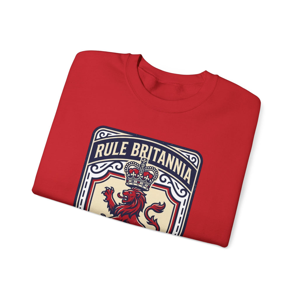 British Patriotic Sweatshirt — Union Jack Inspired Crewneck