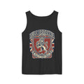 British Patriotic Print Tank Top — 'Patriotic' Slogan