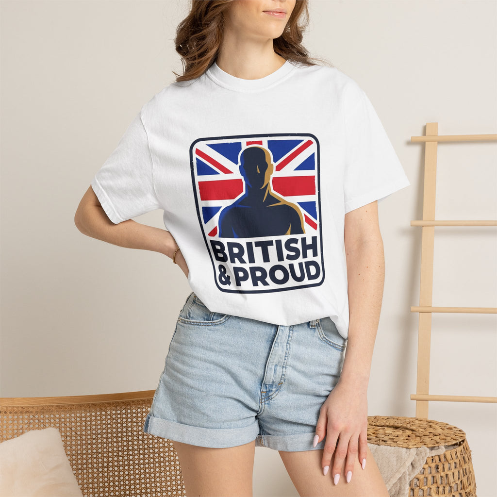 British & Proud T-Shirt — Union Jack Patriotic Tee