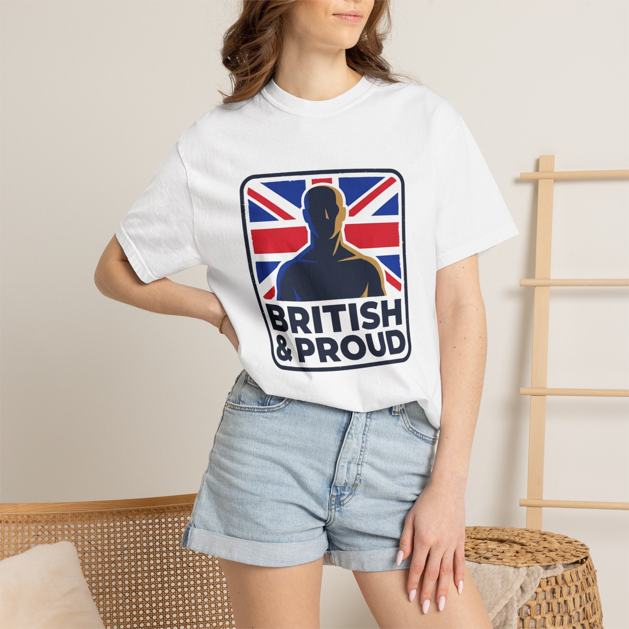 British & Proud T-Shirt — Union Jack Patriotic Tee