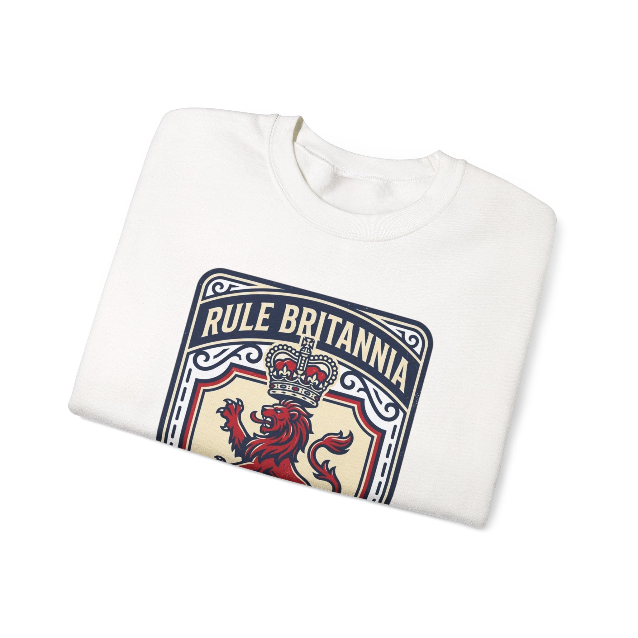 British Patriotic Sweatshirt — Union Jack Inspired Crewneck
