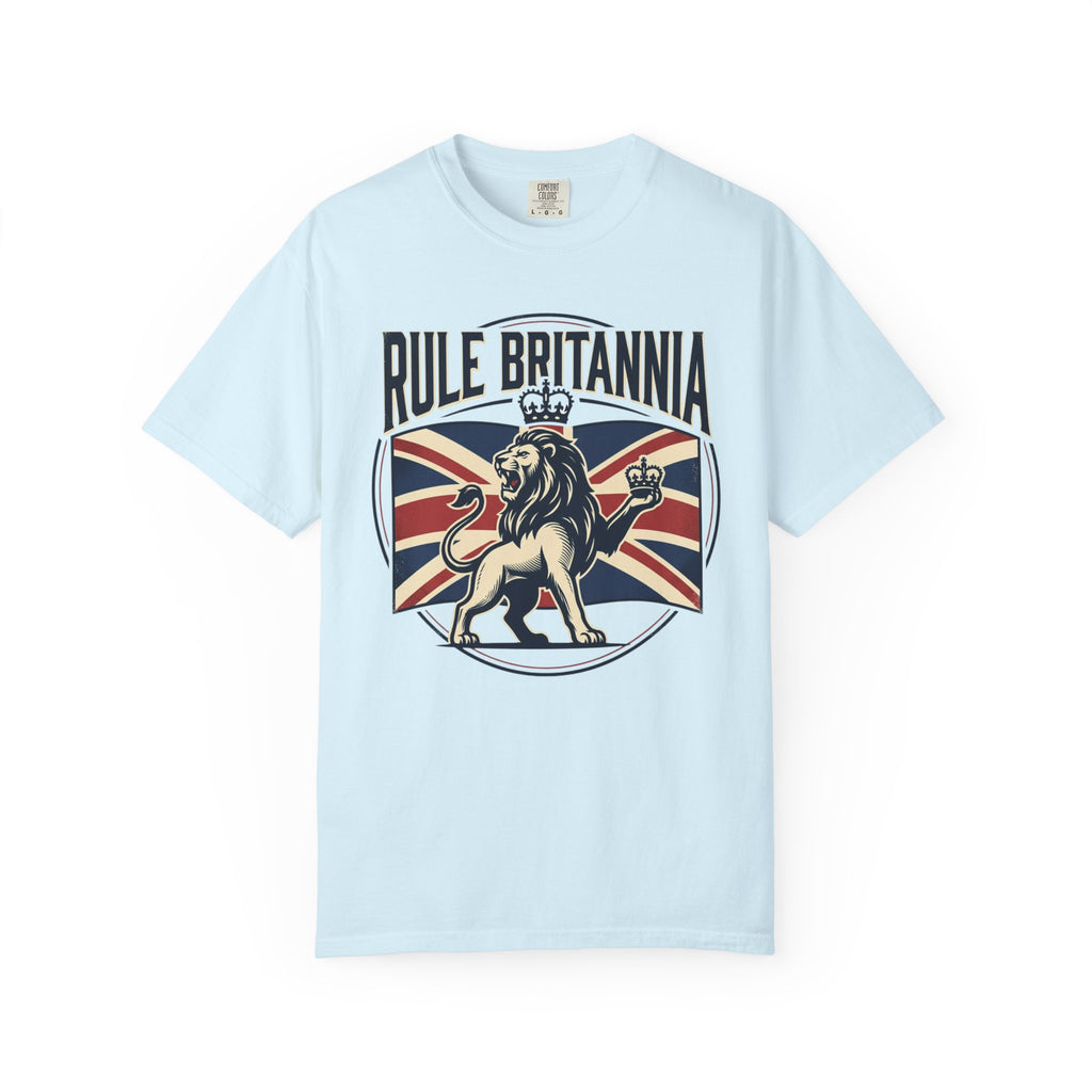 Rule Britannia T-Shirt — Vintage British Lion Union Jack Tee