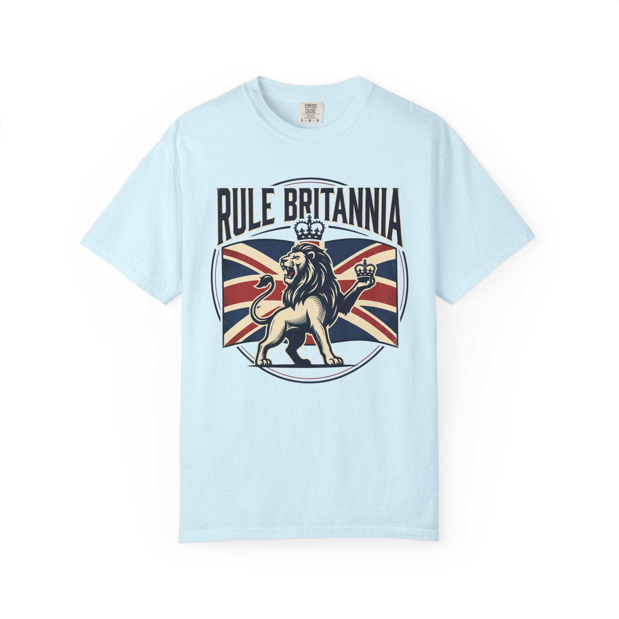 Rule Britannia T-Shirt — Vintage British Lion Union Jack Tee
