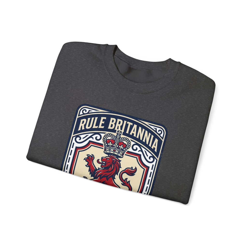 British Patriotic Sweatshirt — Union Jack Inspired Crewneck