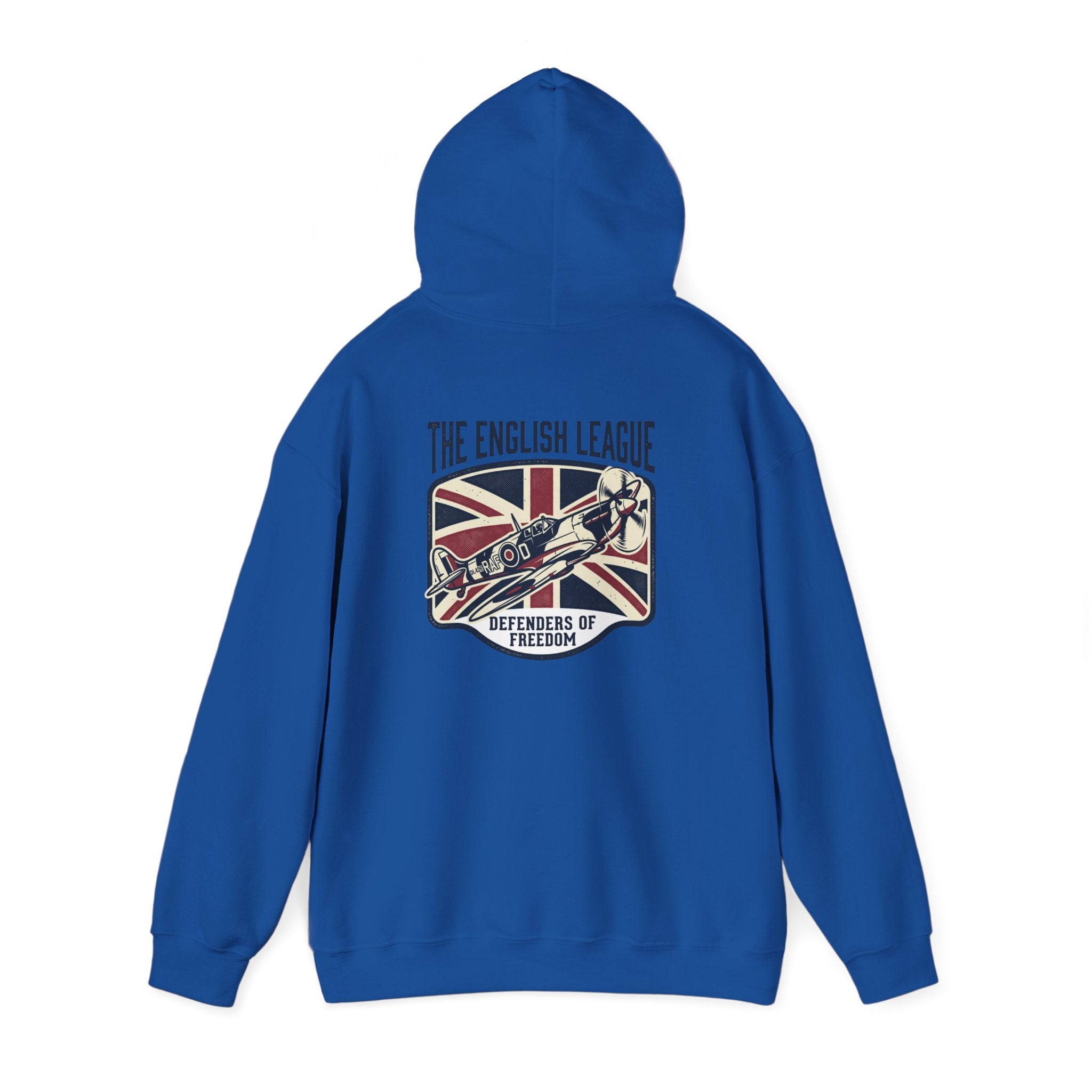 British Patriotic Military Hoodie — Union Jack Inspired Sweatshirt