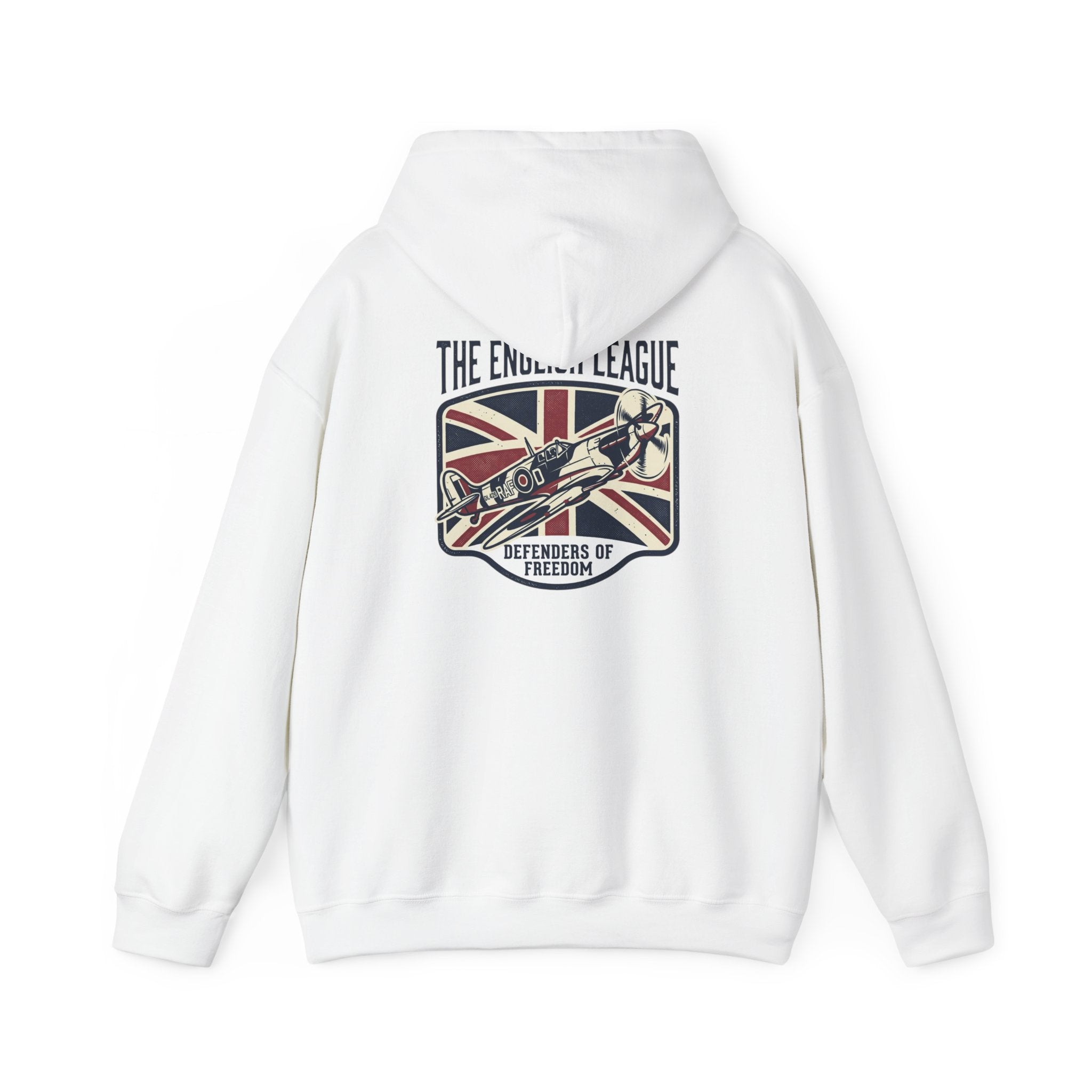 British Patriotic Military Hoodie — Union Jack Inspired Sweatshirt