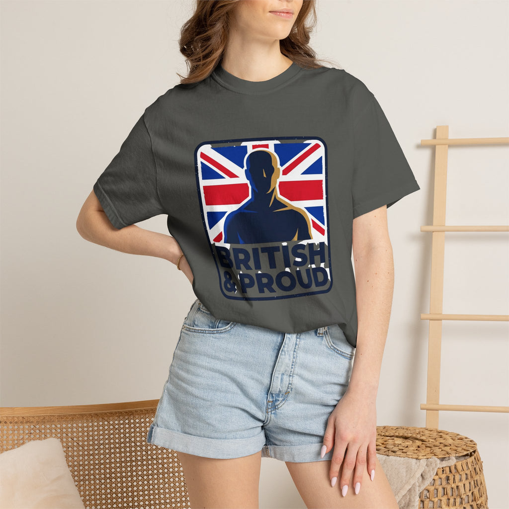 British & Proud T-Shirt — Union Jack Patriotic Tee