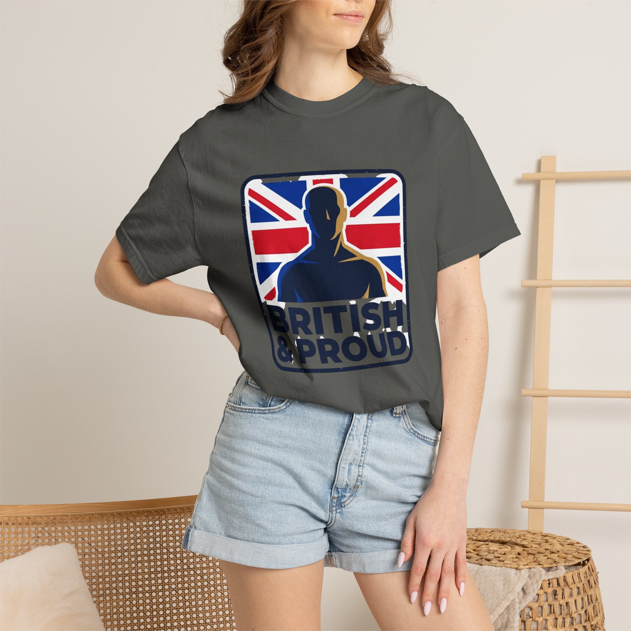 British & Proud T-Shirt — Union Jack Patriotic Tee