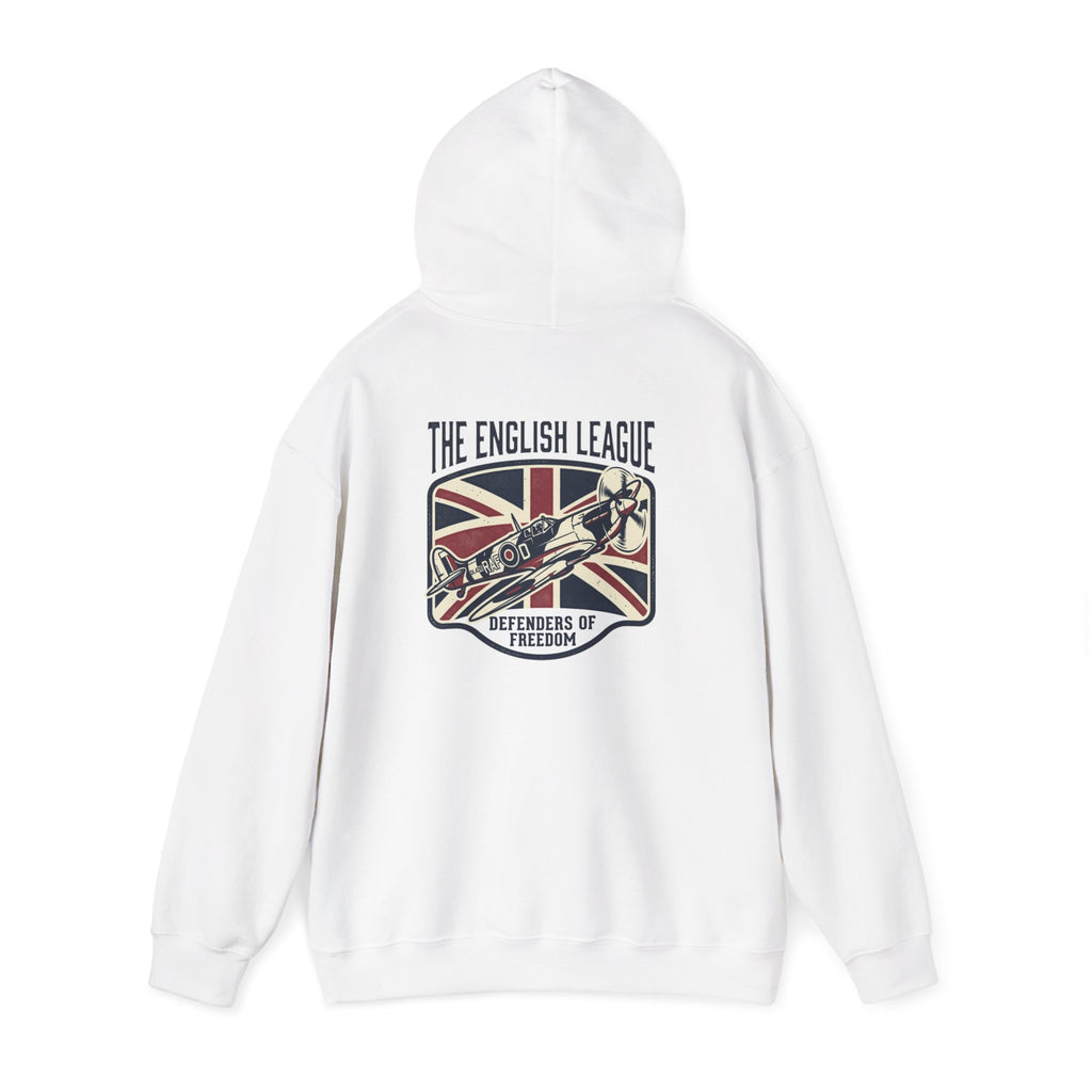 British Patriotic Military Hoodie — Union Jack Inspired Sweatshirt