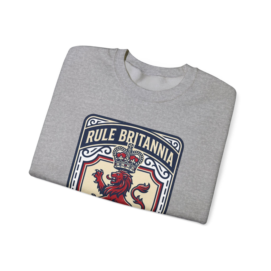 British Patriotic Sweatshirt — Union Jack Inspired Crewneck