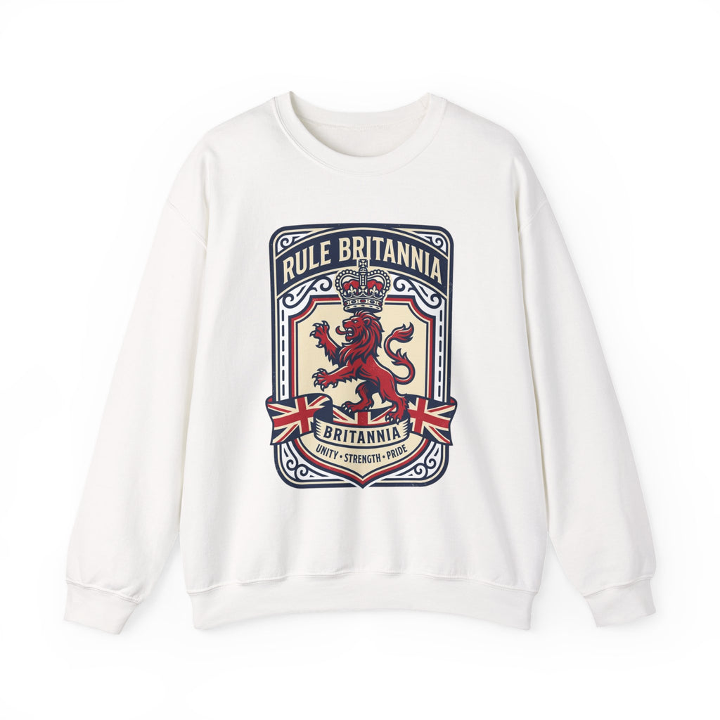 British Patriotic Sweatshirt — Union Jack Inspired Crewneck