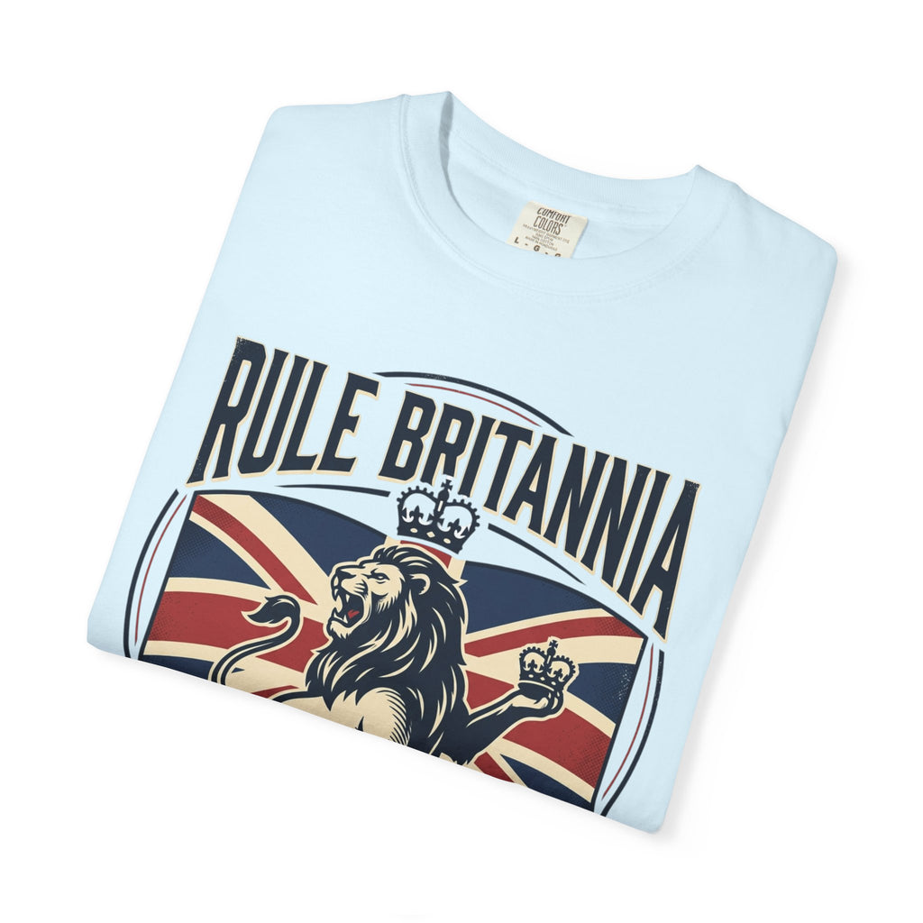 Rule Britannia T-Shirt — Vintage British Lion Union Jack Tee