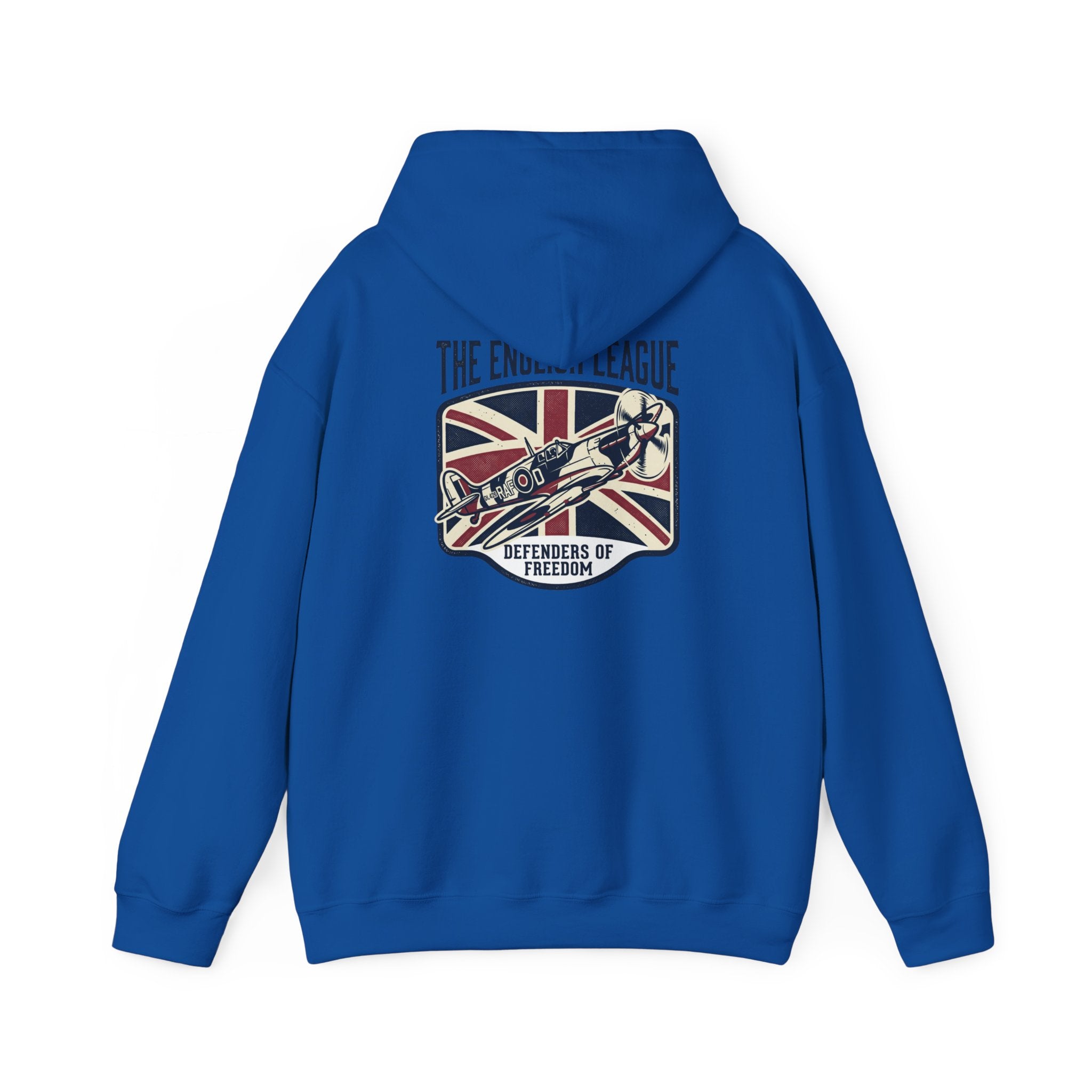 British Patriotic Military Hoodie — Union Jack Inspired Sweatshirt