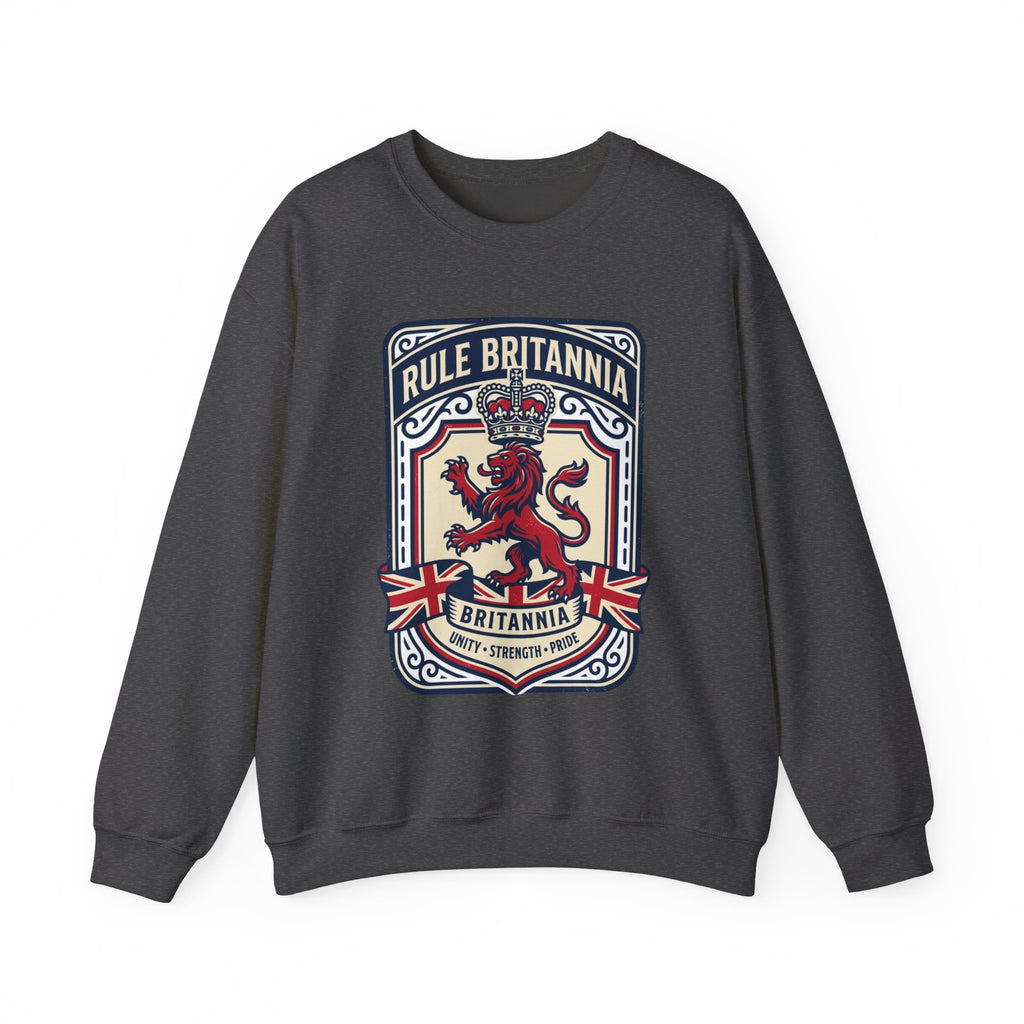 British Patriotic Sweatshirt — Union Jack Inspired Crewneck