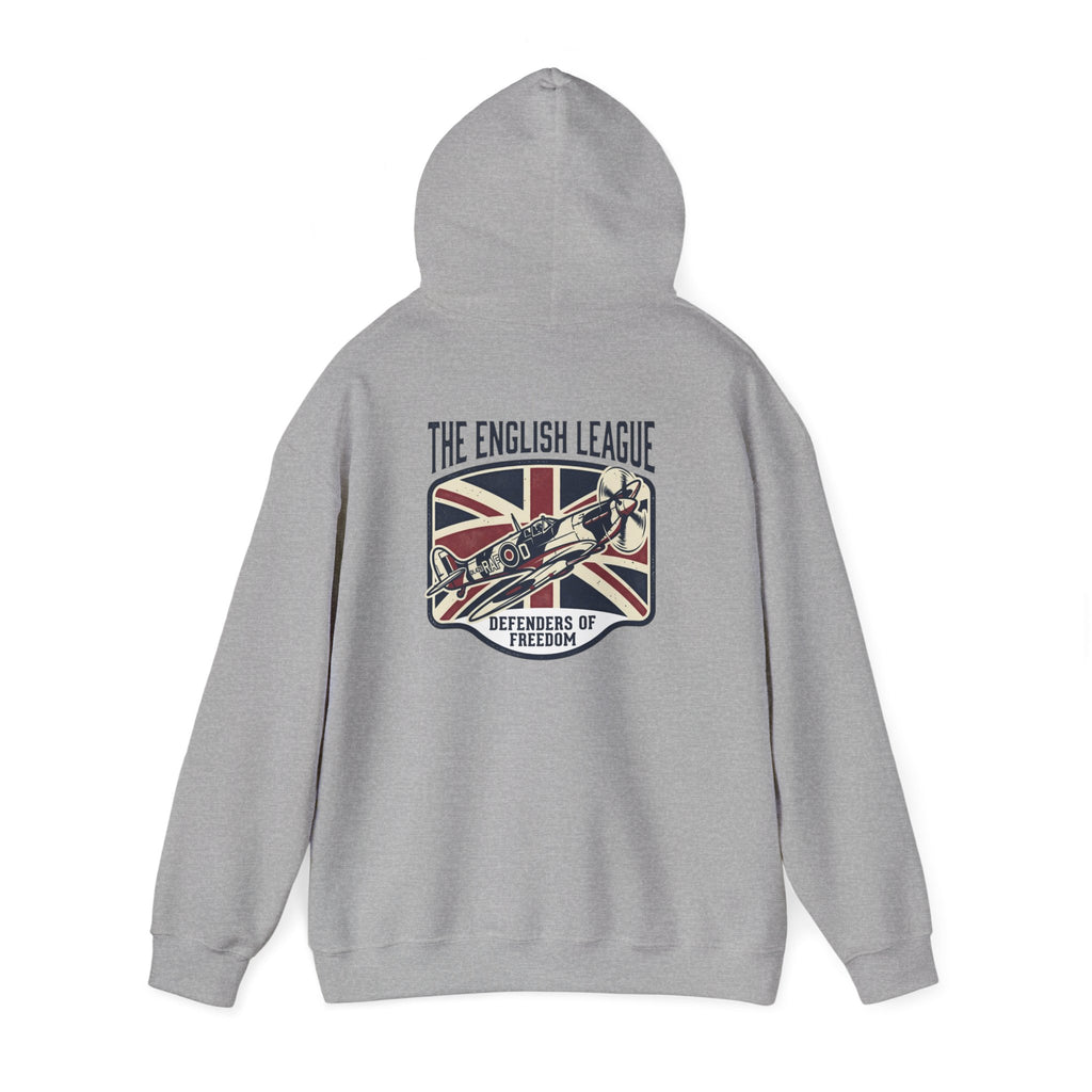 British Patriotic Military Hoodie — Union Jack Inspired Sweatshirt