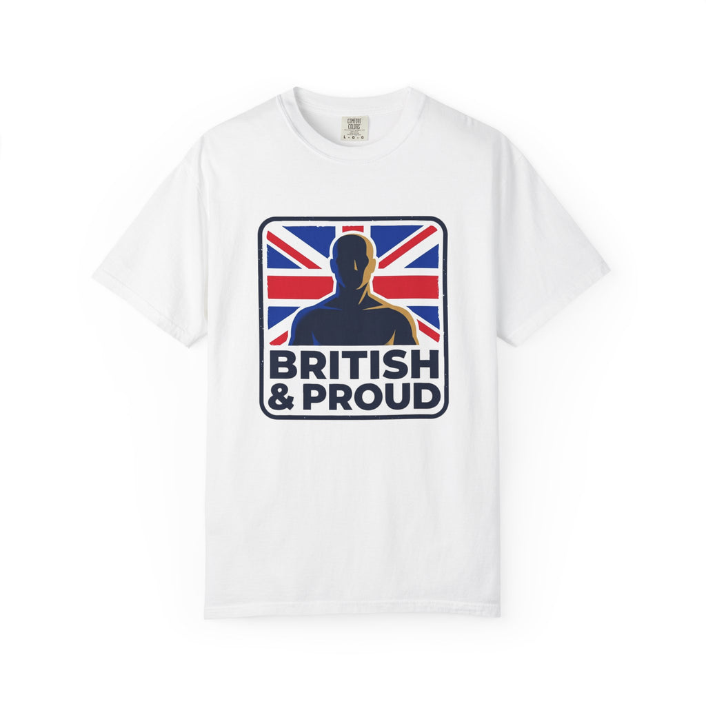 British & Proud T-Shirt — Union Jack Patriotic Tee