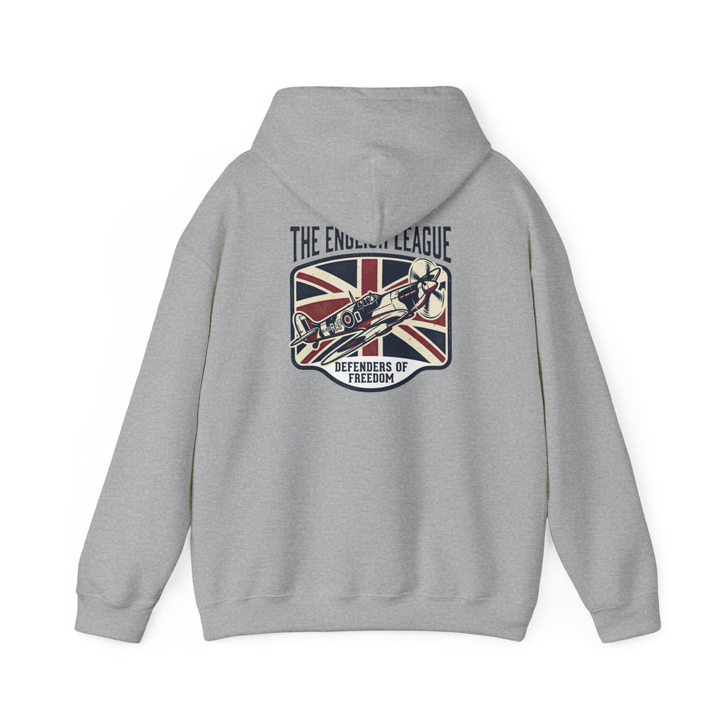 British Patriotic Military Hoodie — Union Jack Inspired Sweatshirt
