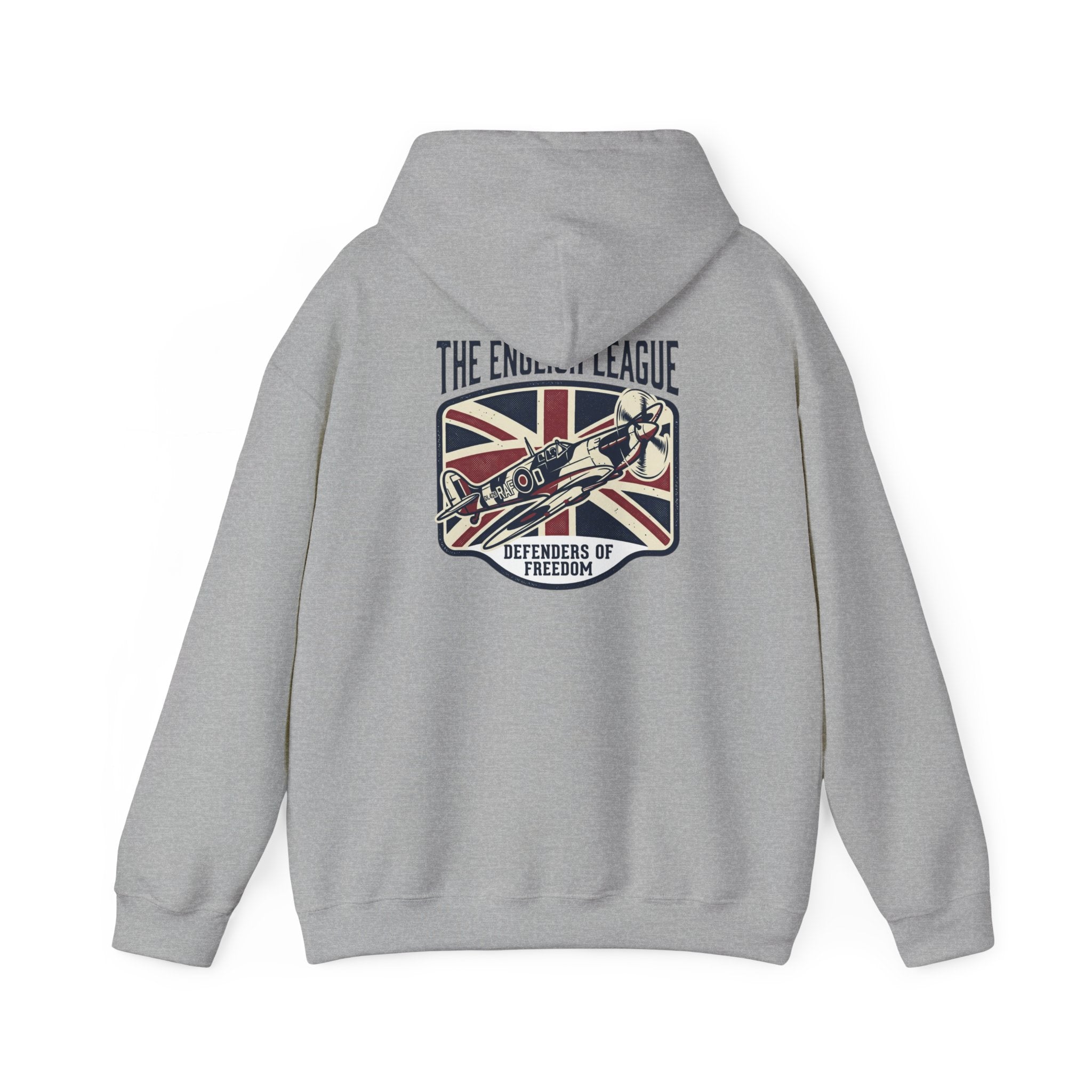 British Patriotic Military Hoodie — Union Jack Inspired Sweatshirt